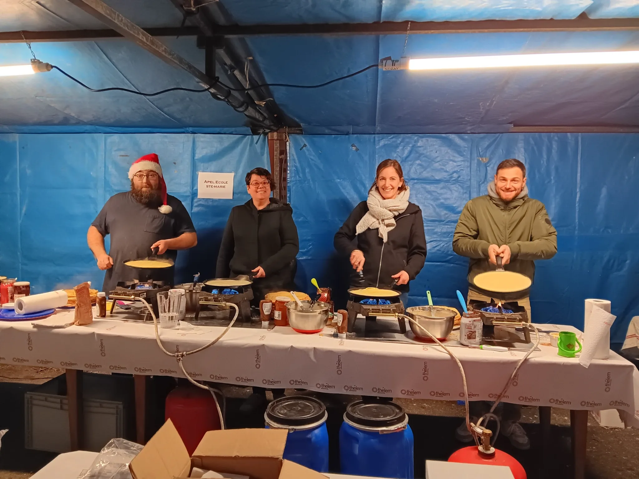 Vente de crêpes